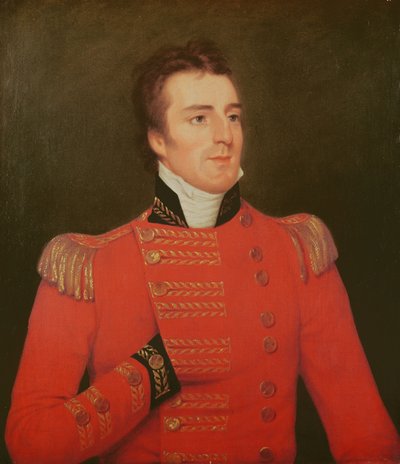 Arthur Wellesley, später Herzog von Wellington, 1804 von Robert Home